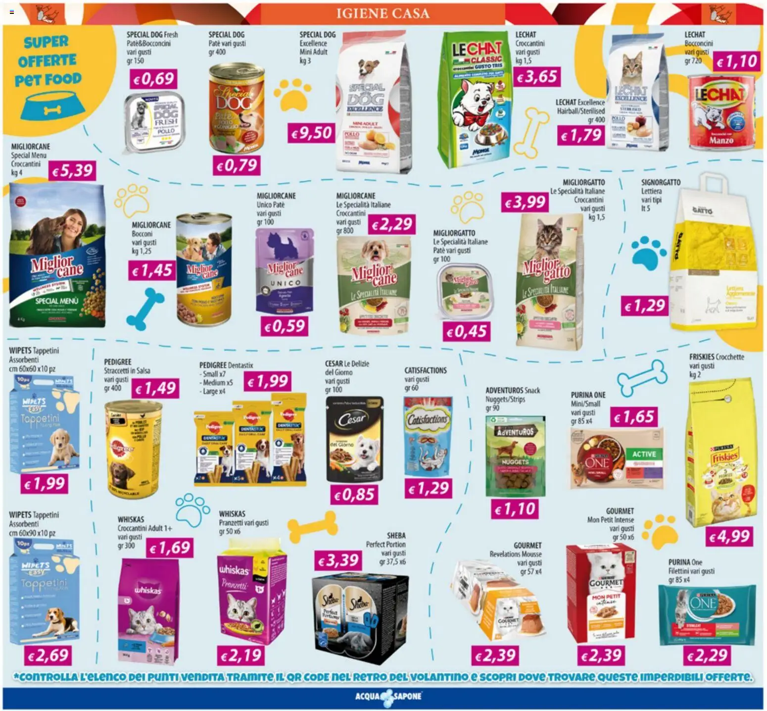 Volantino Acqua e Sapone del 18.05.2026 | Pagina: 13 | Prodotti: Paté, Pollo, Manzo, Salsa