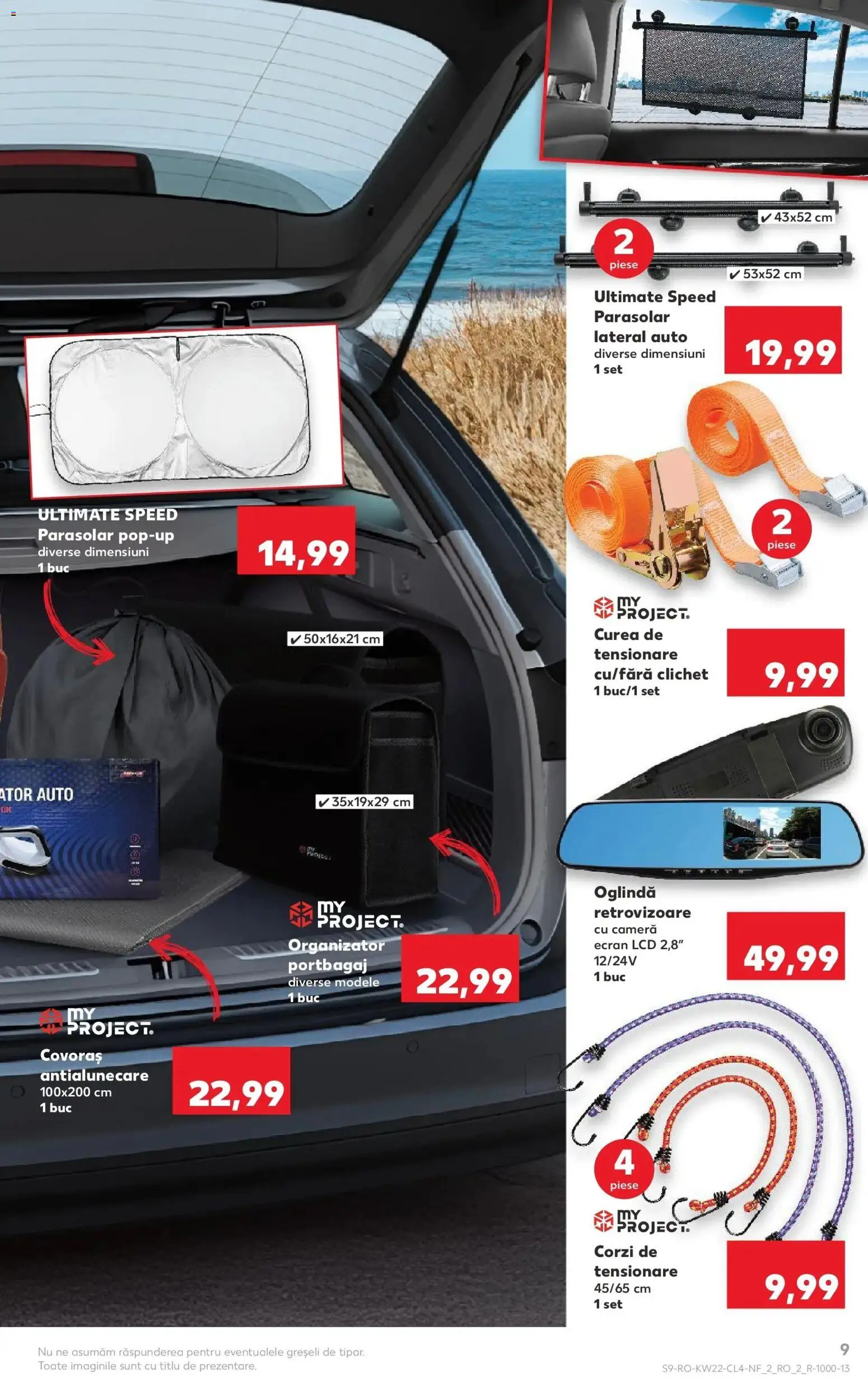 Noul catalog Kaufland – valabil de la 27.05.2026 | Pagină: 9 | Produse: Curea, Cameră, Oglindă
