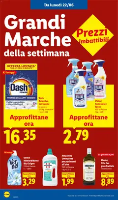 Anteprima del volantino Monini Olio Evo gran fruttato, Monini Olio Evo gran fruttato 1 l confezione valido a partire dal 18.06.2026 | Pagina: 46