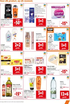 Colruyt folder / publicité - Voorbeeld van een folder van Colruyt, geldig van 15/07/2026 | Pagina: 13 | Producten: Toiletpapier, Mineraalwater, Munt, Melk