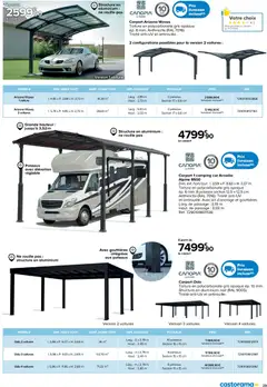Castorama - Prévisualisation de Castorama Abri de jardin et serres valide à partir de 26/02/2026 | Page: 29 | Produits: Arizona, Camping
