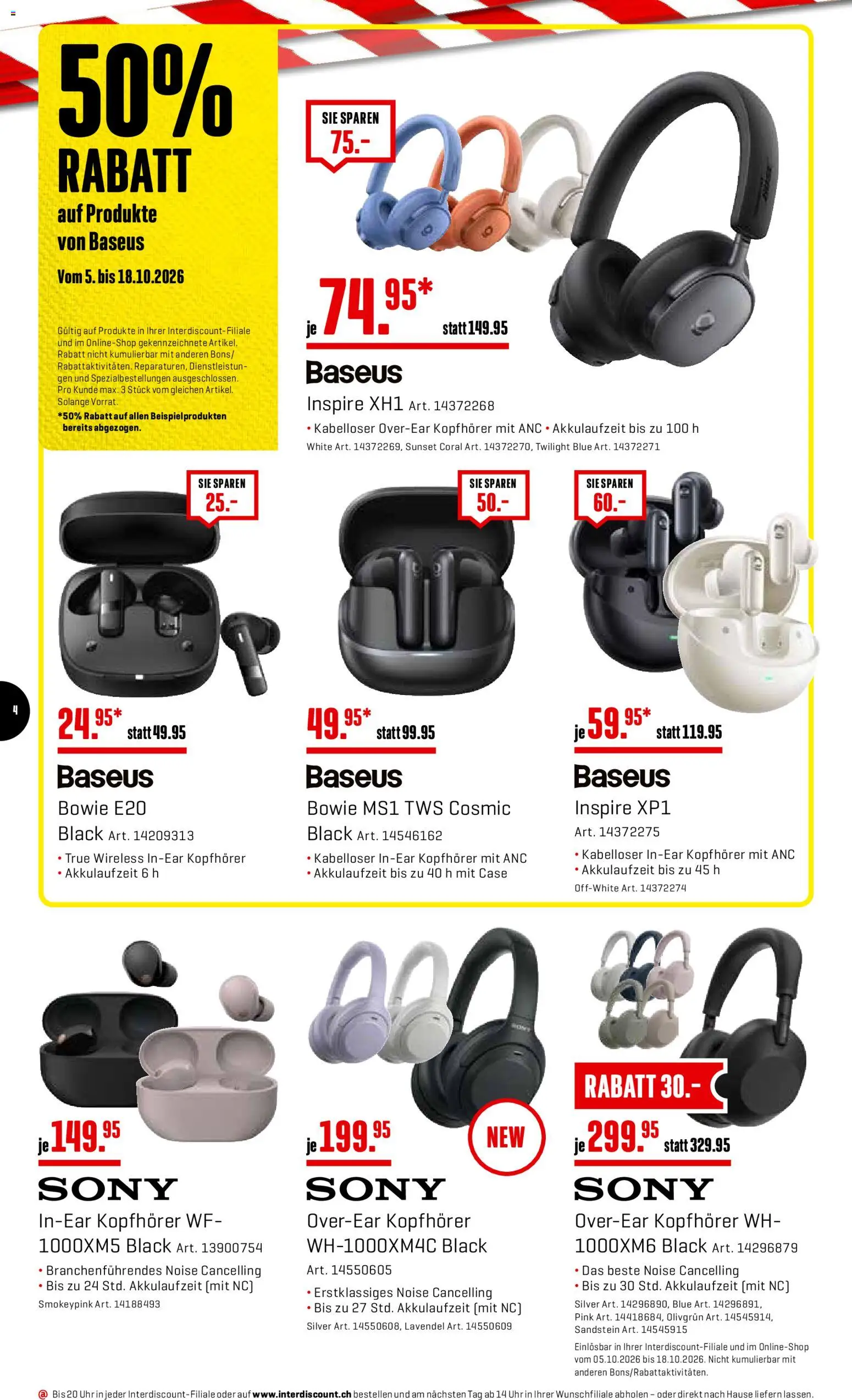 Interdiscount aktionen – gültig ab 05.10.2026 | Seite: 4