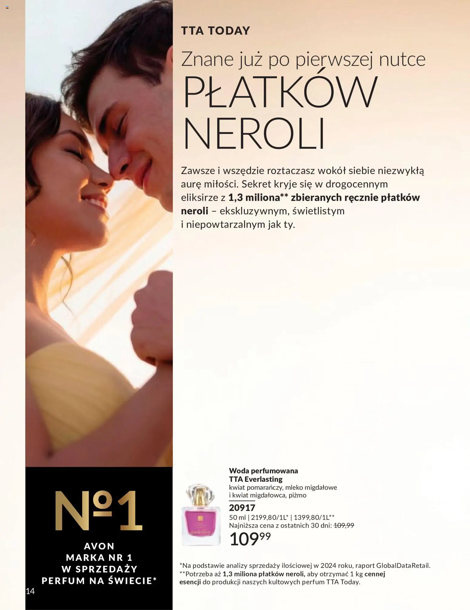 Avon Katalog 9 2026 od 01.09.2026 | Strona: 14 | Produkty: Mleko migdałowe, Mleko, Woda