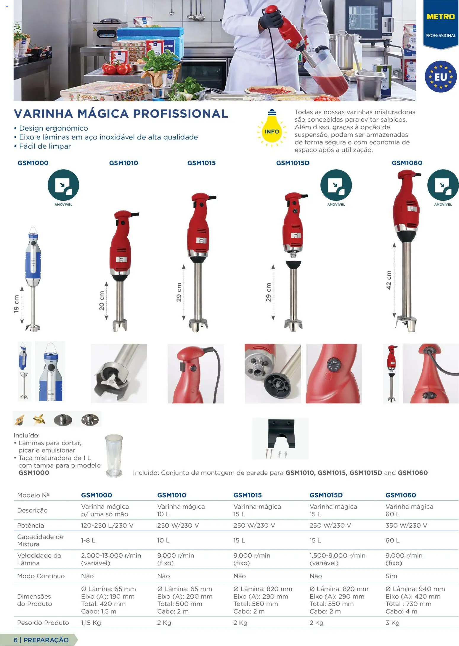 Makro Equipamento Profissional de Cozinha e Catering │ válido de 09.06.2026 | Página: 6 | Produtos: Cabo