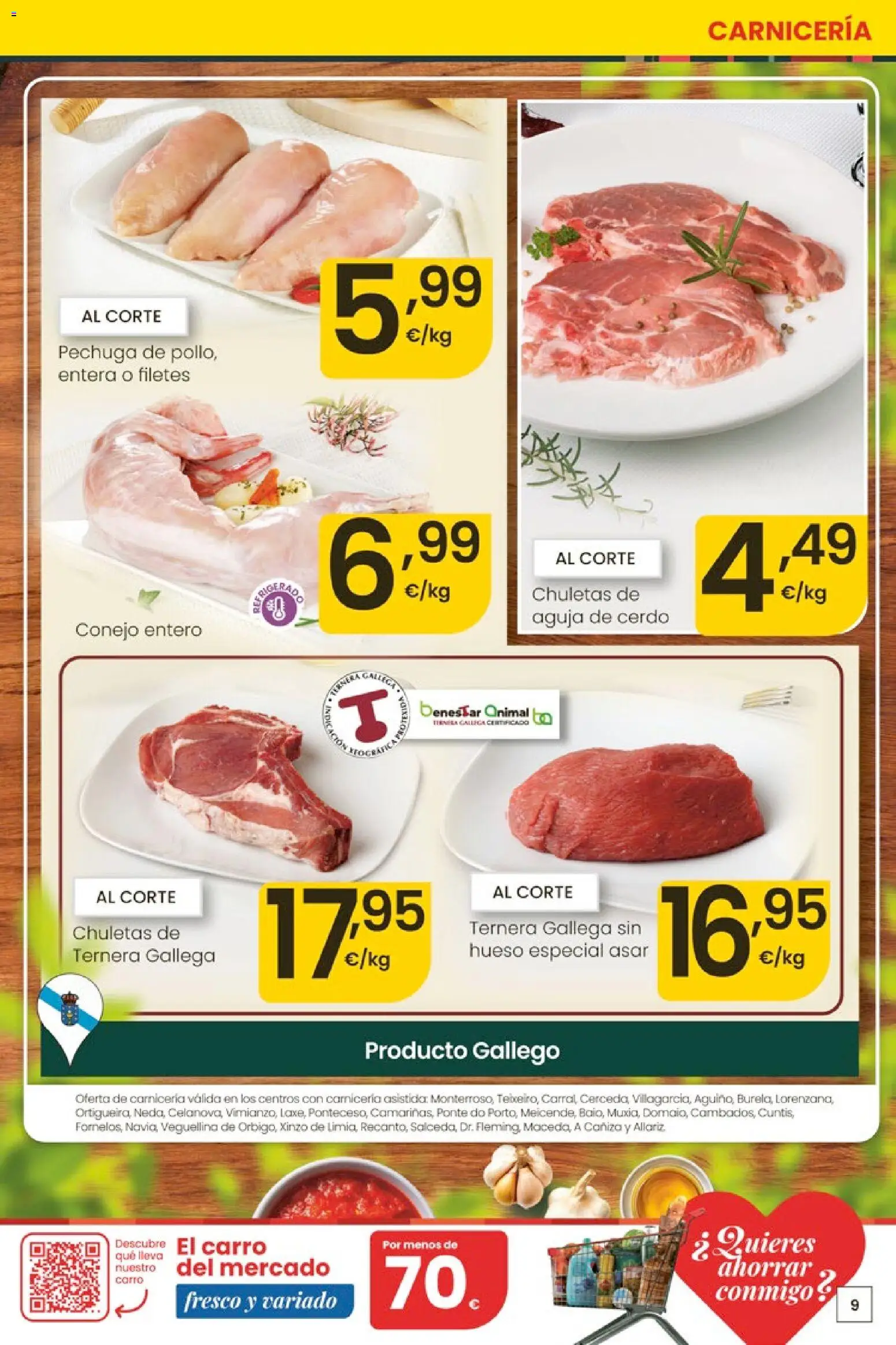 Eroski Ofertones de verano │ válido desde el 28.05.2026 | Página: 9 | Productos: Cerdo