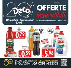 Anteprima del volantino Decò volantino Maxistore, Supermercati, Local Sicilia valido a partire dal 28.04.2026
