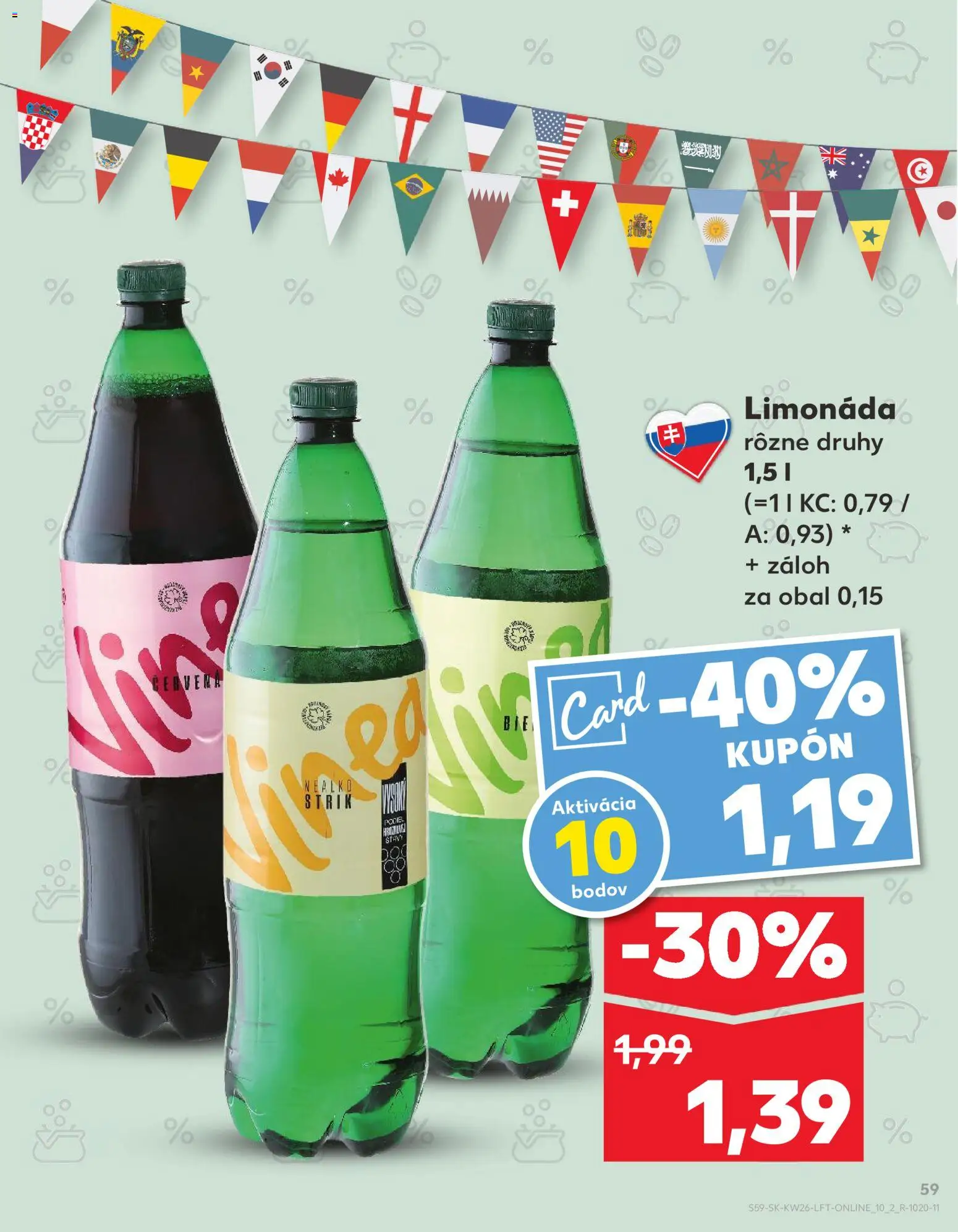 Nové Kaufland akcie – leták je platný od 25.06.2026 | Strana: 59