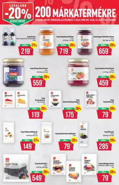 COOP - Abc & Szuper / Tisza - amely érvényes a következő dátumtól: 2026.10.08. | Oldal: 11 | Termékek: Pudingpor, Gyümölcs, Sütőpor, Szilva