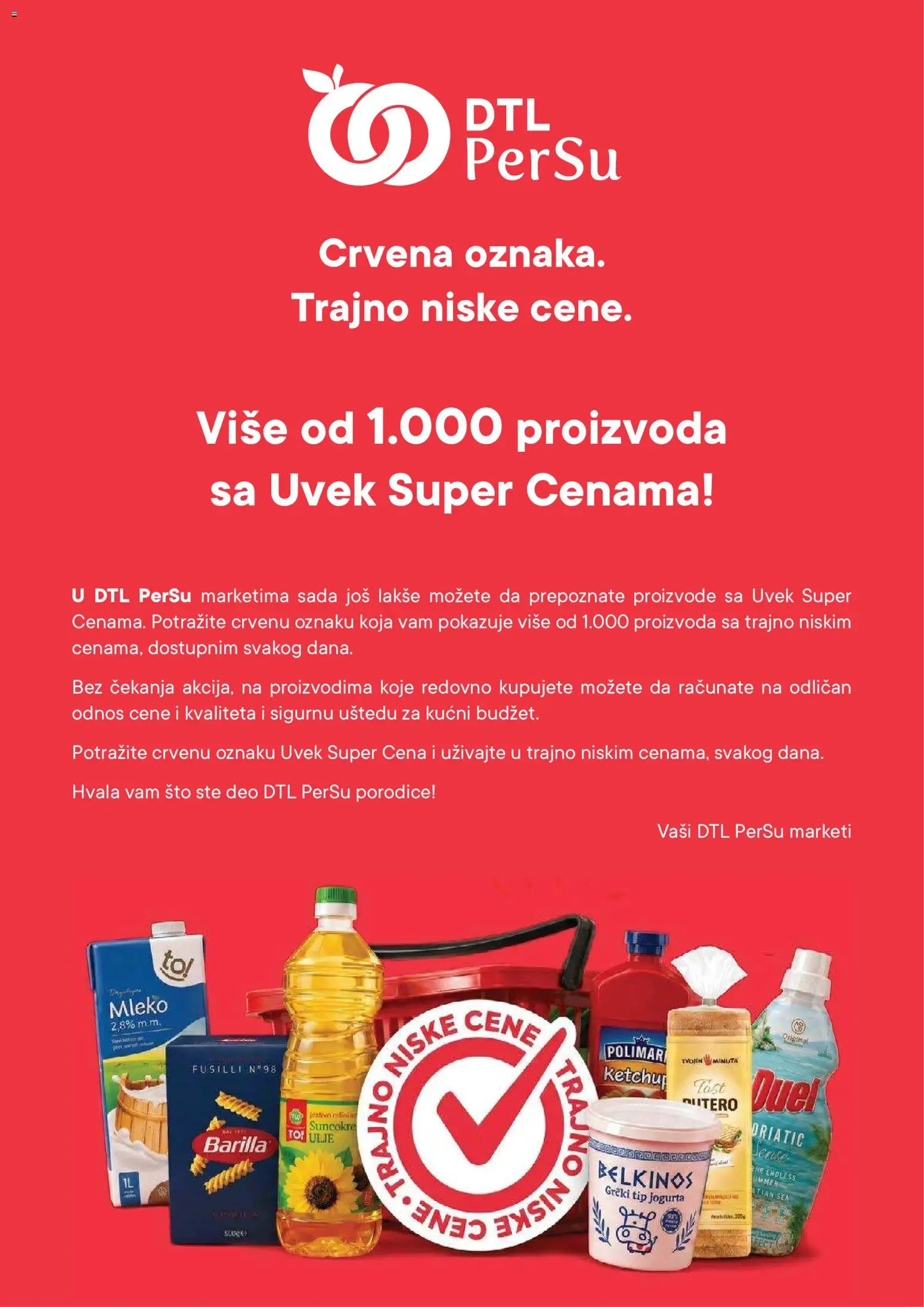 PerSu katalog - važi od 20.07.2026 | Strana: 2 | Proizvode: Sto, Mleko, Ulje