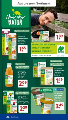 Aldi Süd Prospekt ab 10.08.2026 gültig | Seite: 20 | Produkte: Schokolade, Mango, Birne, Saft