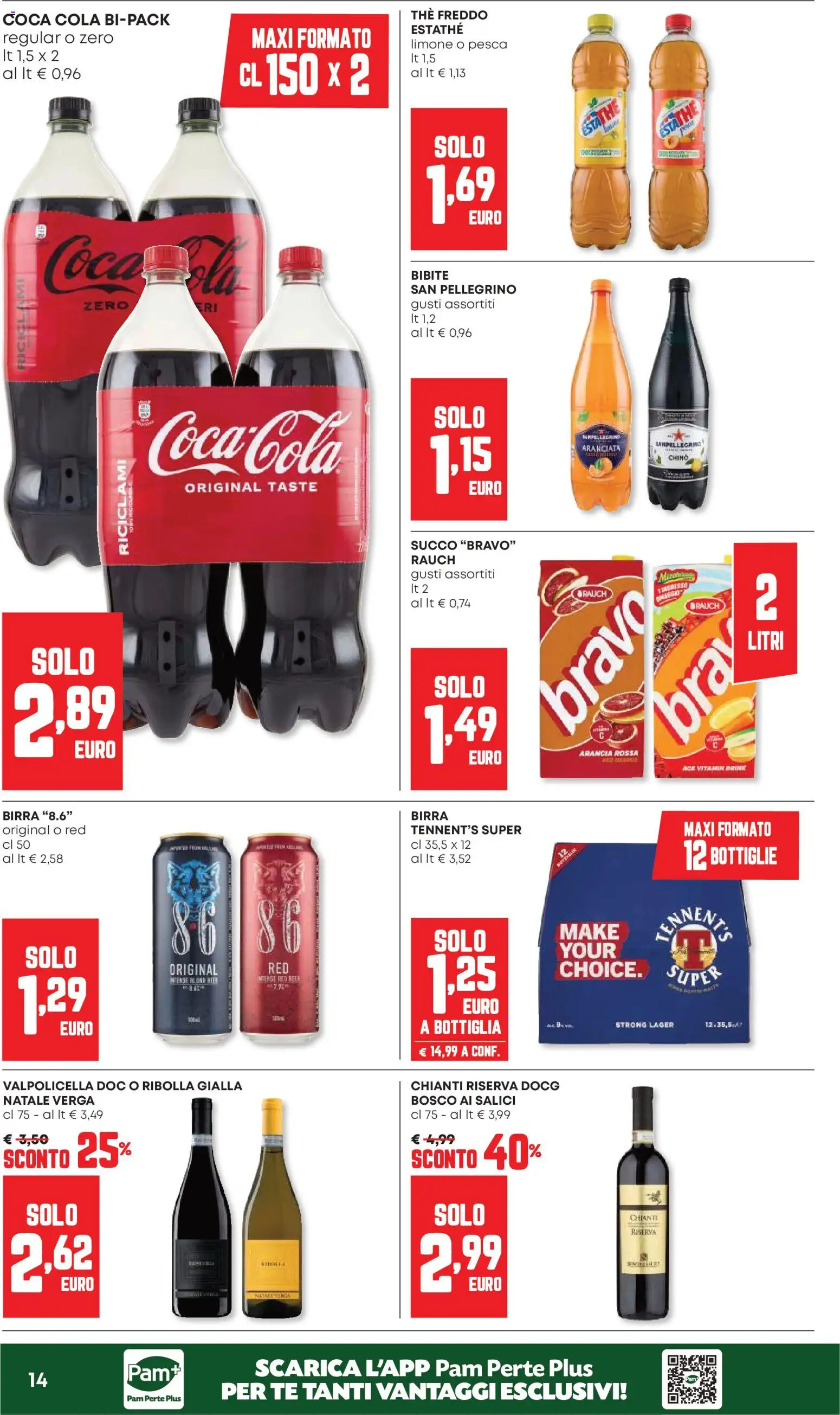 Volantino Panorama del 07.05.2026 | Pagina: 14 | Prodotti: Tè, The, Bibite, Coca Cola