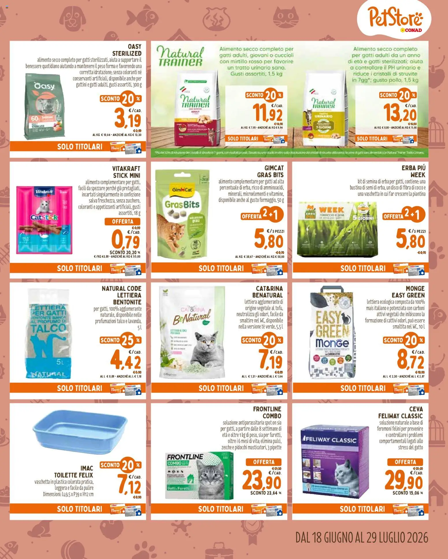 Volantino Conad del 18.06.2026 | Pagina: 5 | Prodotti: Tè, Cocco, Disco, Profumo