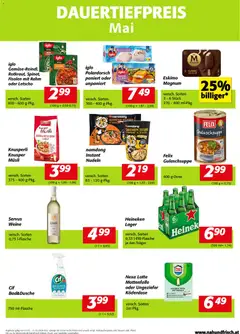 Nah und Frisch Dauertiefpreise April ab 01.05.2026 gültig