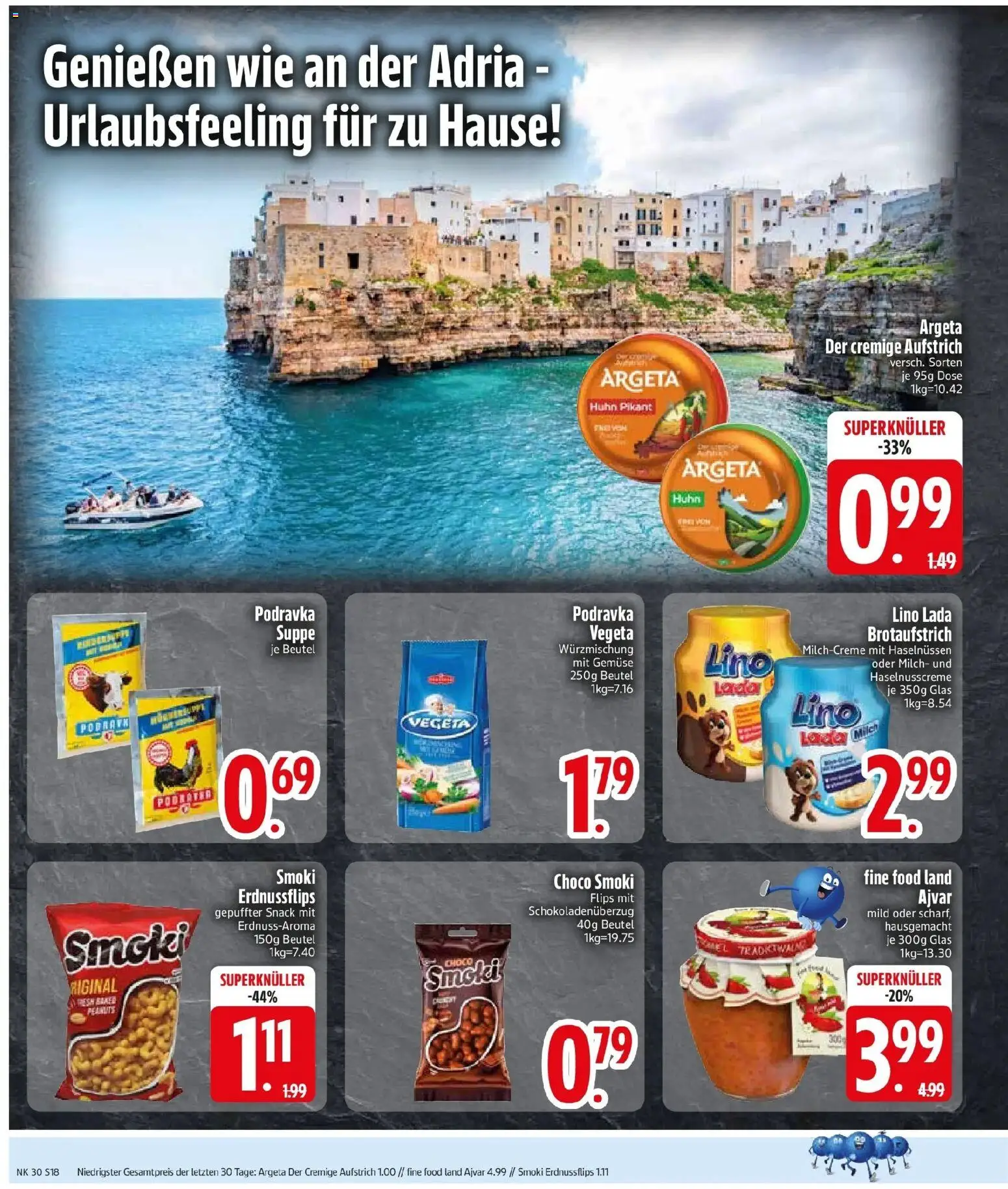 Edeka prospekt Schierling – gültig ab 20.07.2026 | Seite: 20 | Produkte: Milch, Gemüse