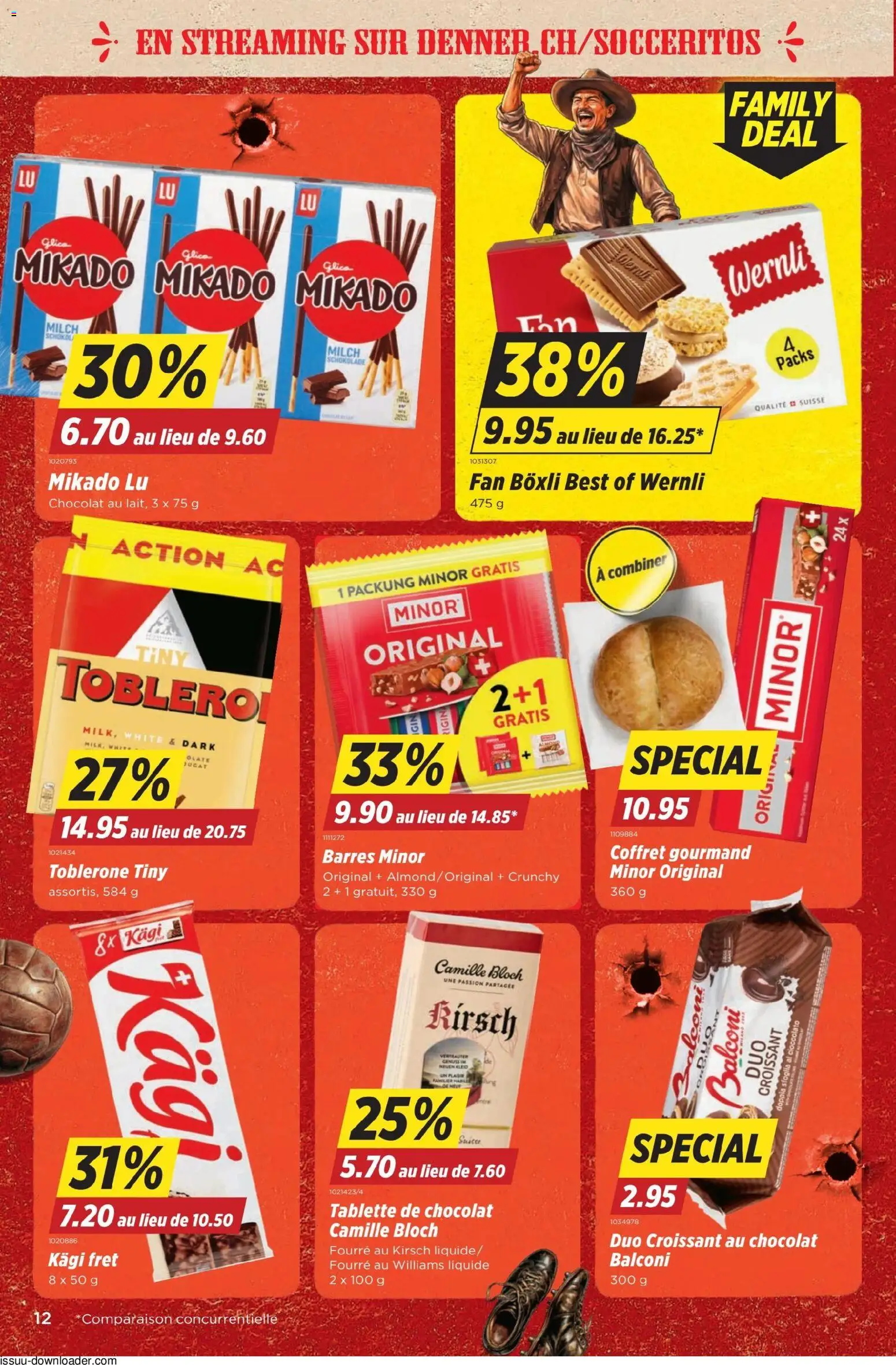 Denner aktionen FR – gültig ab 04.06.2026 | Seite: 12 | Produkte: Box, Milch, Schokolade, Tablette