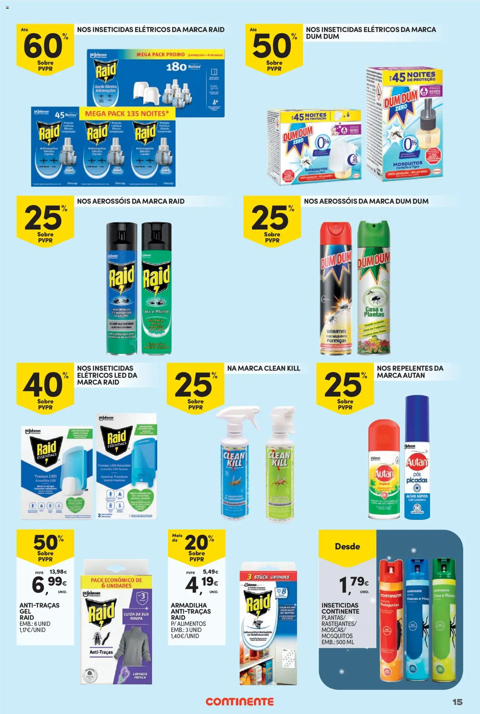 Continente Limpeza do Lar: Preços sempre baixos │ válido de 12.05.2026 | Página: 15