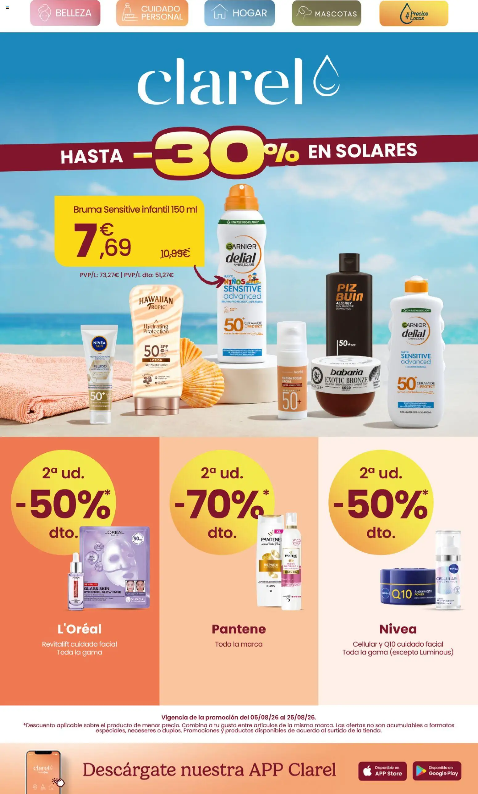 Clarel - folleto │ válido desde el 05/08/2026 | Página: 1