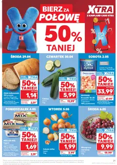 Pogląd oferty "Kaufland gazetka" - ważna od 29.04.2026 | Strona: 21