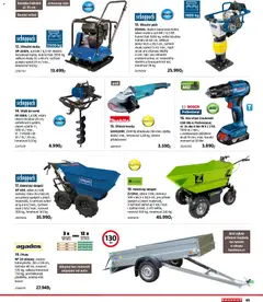 Náhled letáku Bauhaus katalog Ploty a zahradní domky od 11.03.2026 | Strana: 49 | Produkty: Šroubovák, Makita, Bruska, Elektro