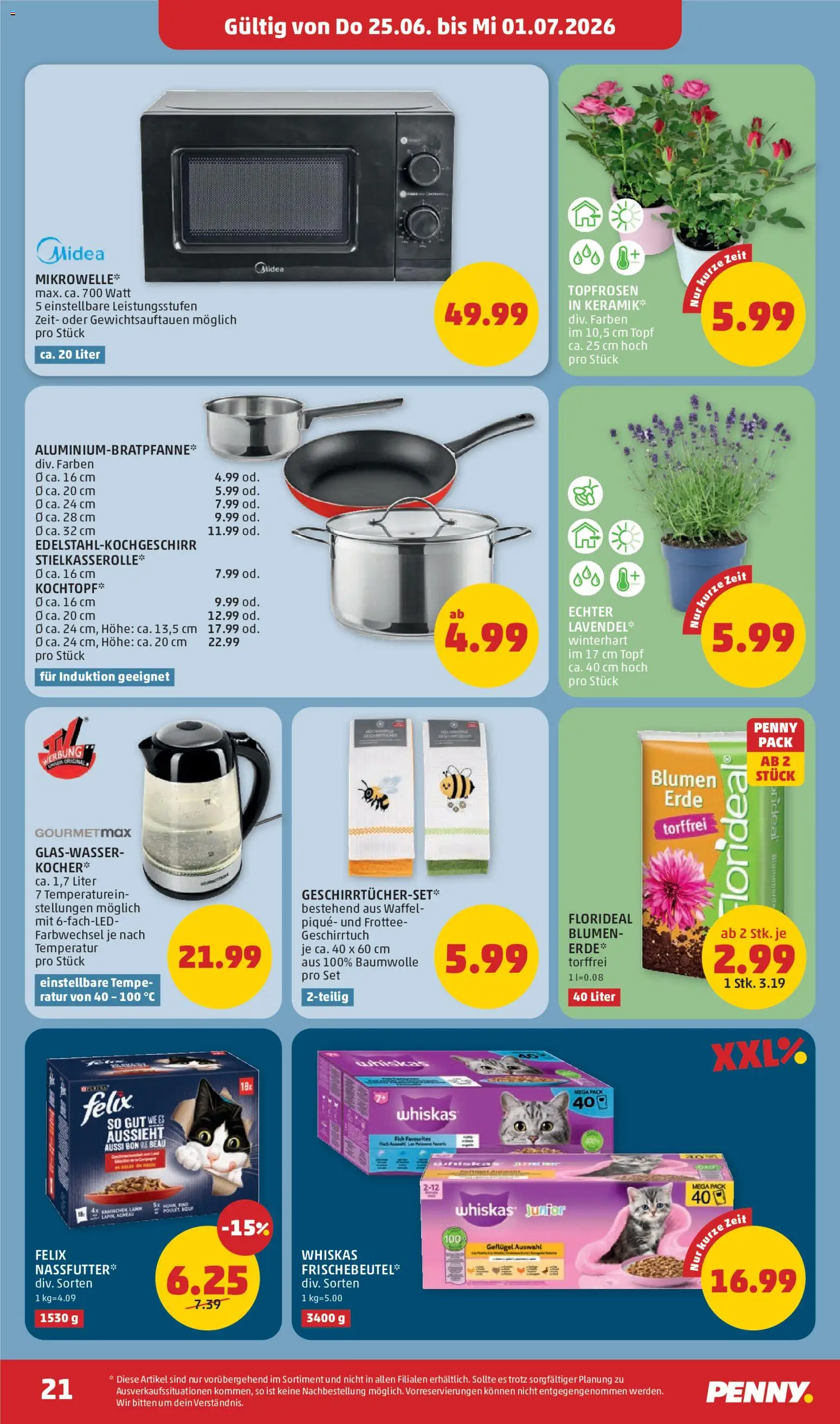 Penny Markt Flugblatt gültig ab 25.06.2026 | Seite: 21