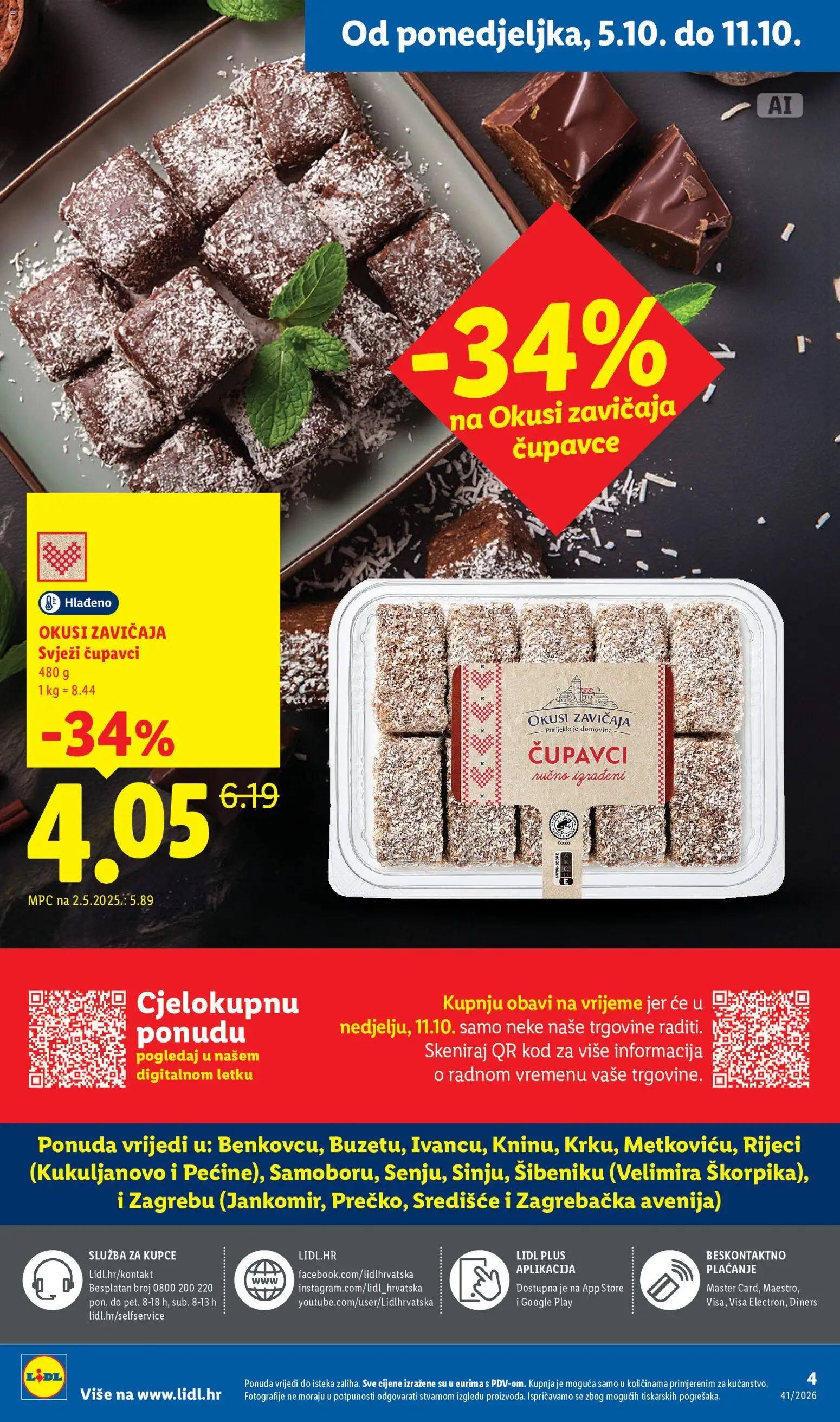 Lidl katalog | vrijedi od 05.10.2026 | Stranica: 4 | Proizvodi: Okusi zavičaja