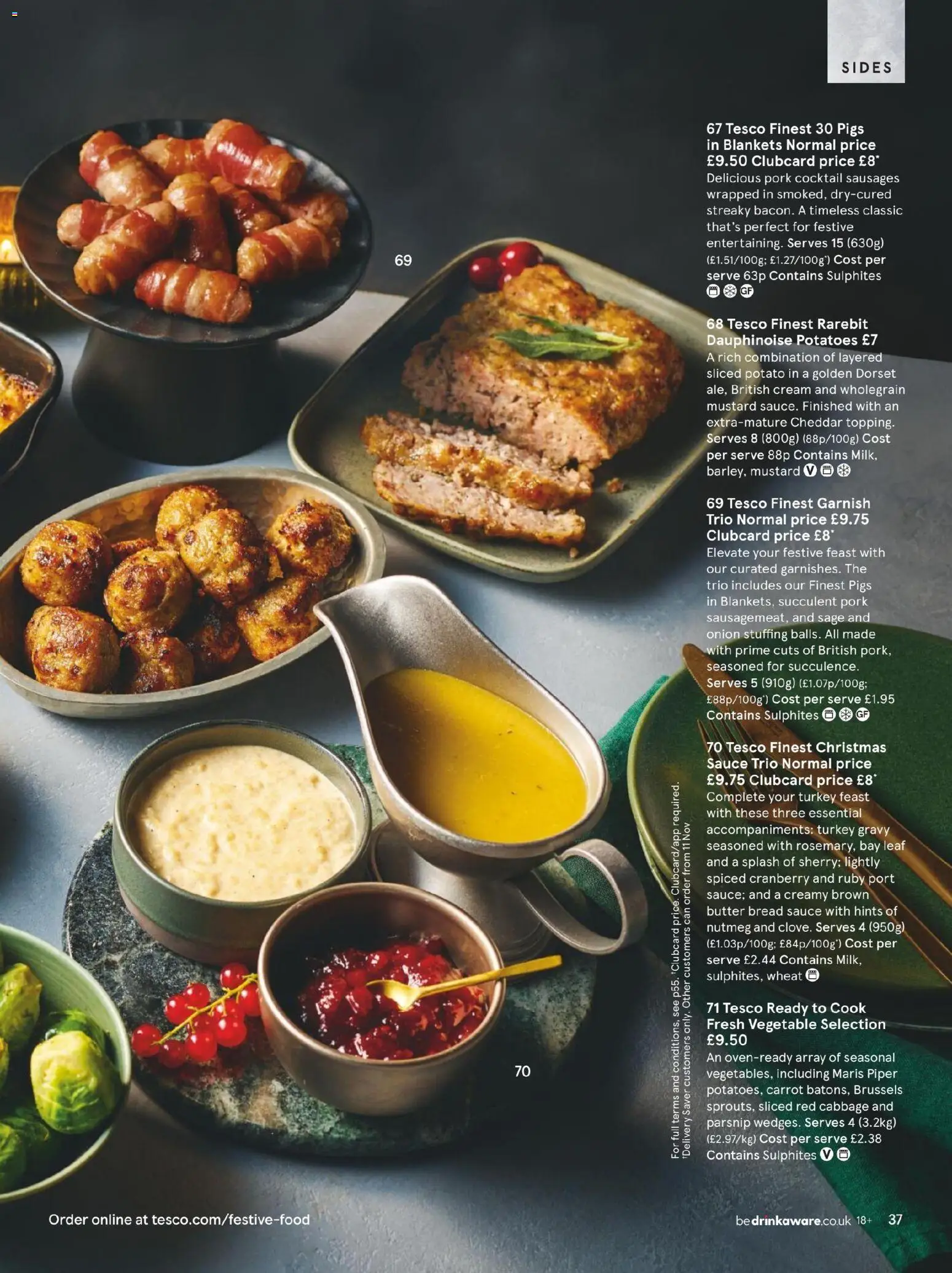 {H1} | Page: 37 | Products: Cheddar, Butter, Pork, Potatoes