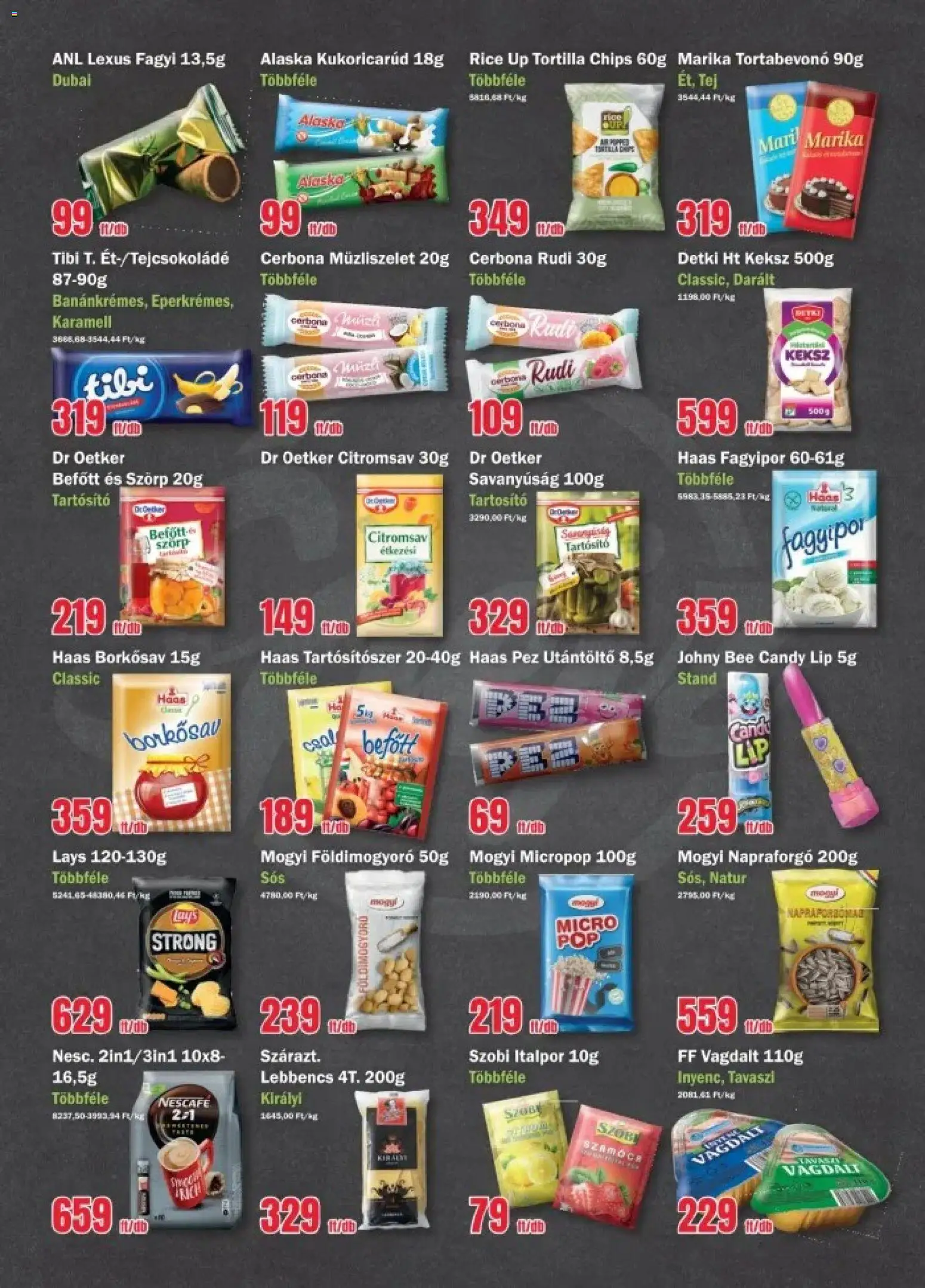 FullDiszkont akciós ujság - amely érvényes a következő dátumtól: 2026.07.06. | Oldal: 2 | Termékek: Chips, Fagyi, Tortabevonó, Italpor