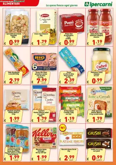 Anteprima del volantino Ipercarni volantino valido a partire dal 08.05.2026 | Pagina: 12 | Prodotti: Biscotti, Olio, Tonno, Mais