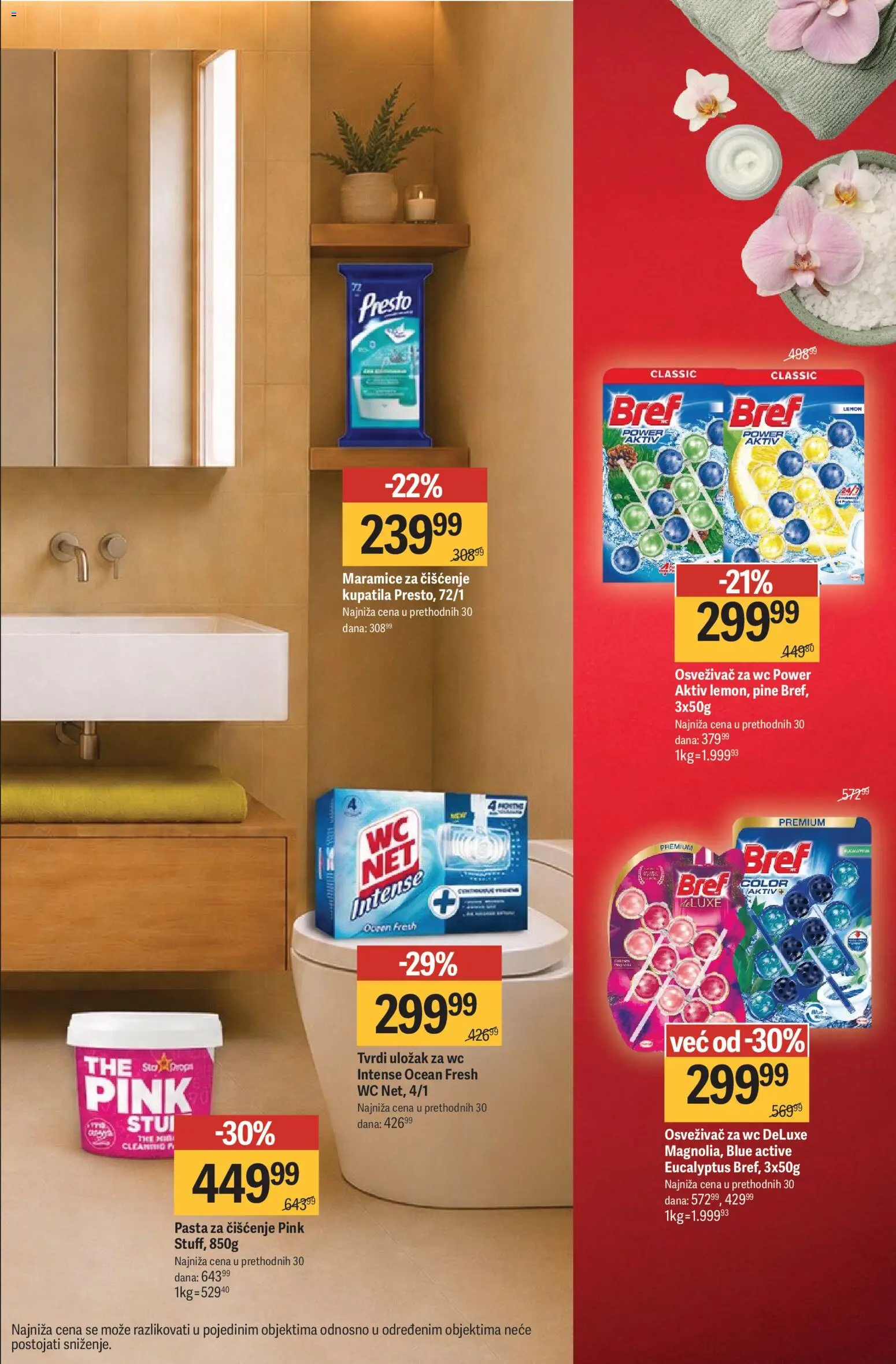 Mega Maxi katalog - važi od 10.09.2026 | Strana: 9 | Proizvode: Bref, Maramice, Sto, Pasta