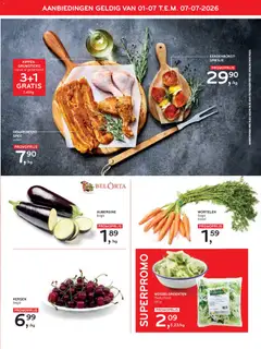 Alvo folder - Voorbeeld van een folder van Alvo, geldig van 01/07/2026 | Pagina: 3 | Producten: Sós kalács, Antipasti, Kersen, Wortelen
