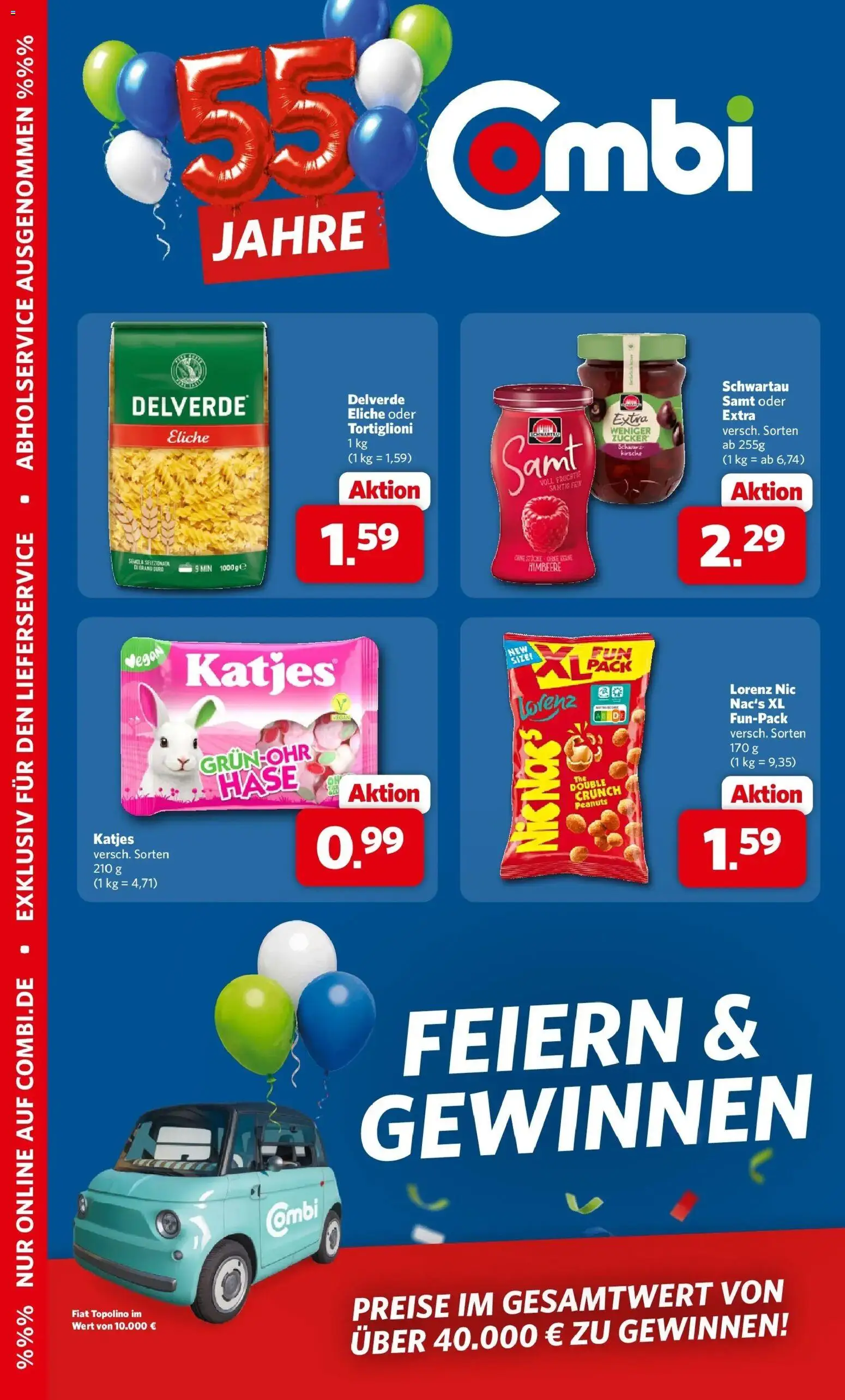 Combi Prospekt Detmold – gültig ab 07.09.2026 | Seite: 30 | Produkte: Katjes, Himbeere