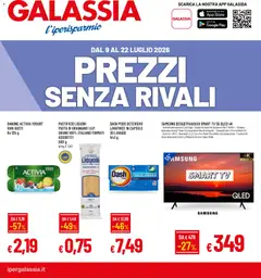 Anteprima del volantino Galassia volantino valido a partire dal 09/07/2026