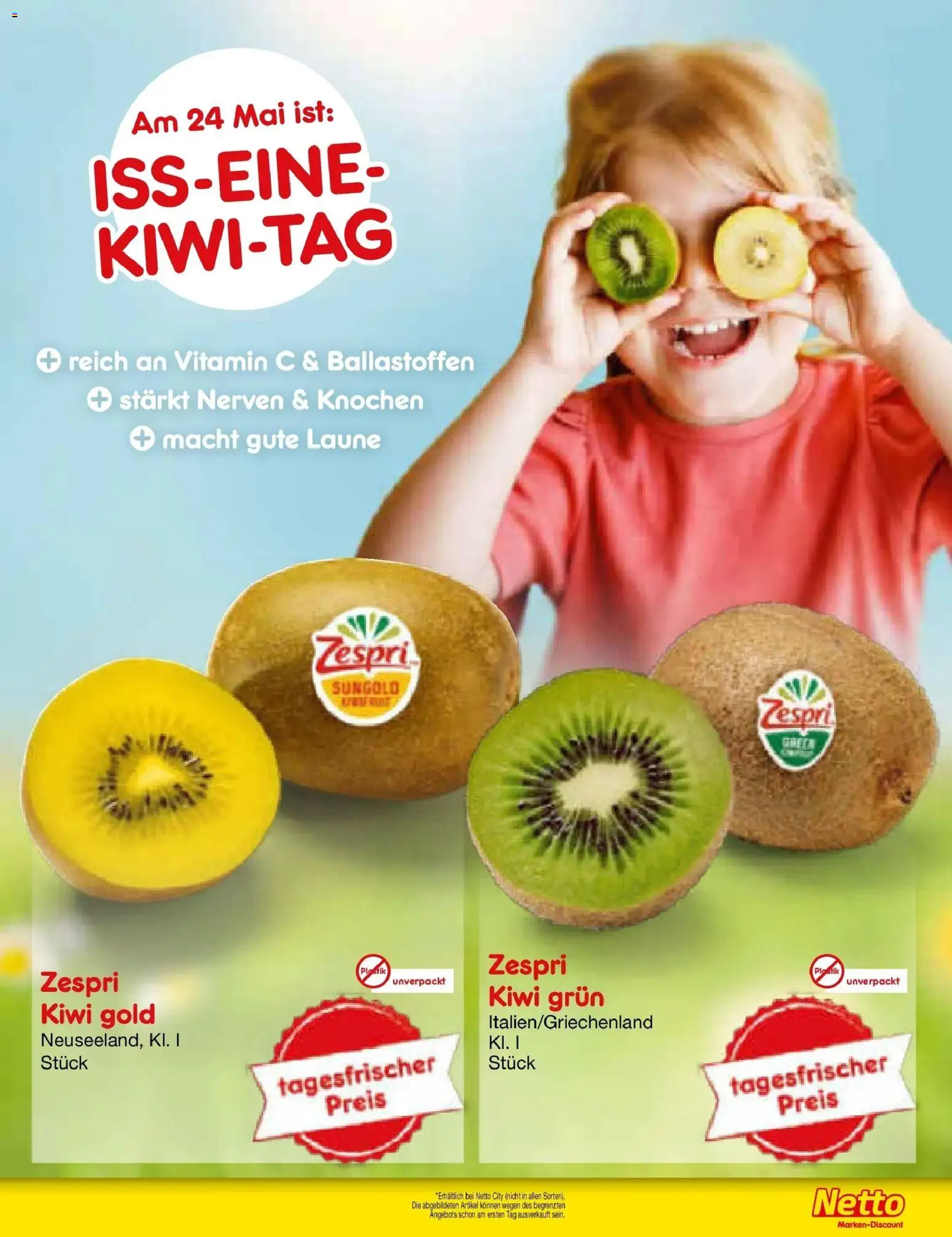 Netto Marken-Discount Prospekt Regensburg	 – gültig ab 17.05.2026 | Seite: 27 | Produkte: Kiwi