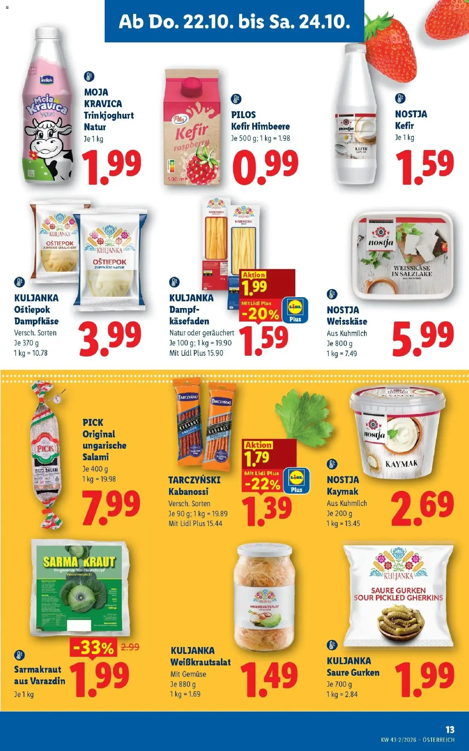 Lidl Flugblatt - Wien ab 18.10.2026 - Angebote ab donnerstag | Seite: 15