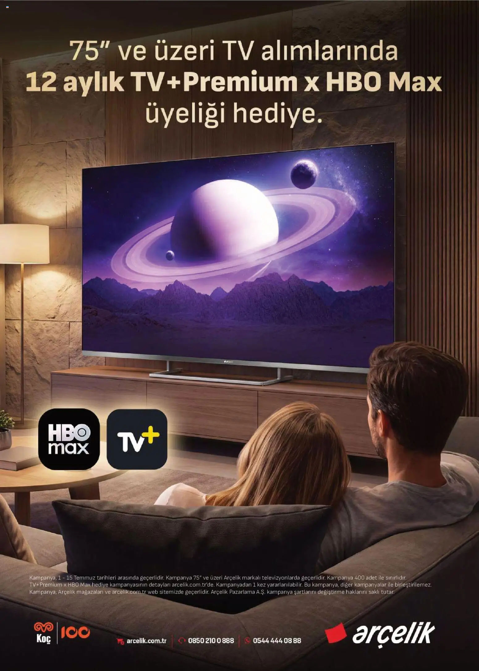 Arçelik Katalog - 01 Temmuz 2026 tarihinden itibaren geçerlidir | Sayfa: 81 | Ürünler: TV