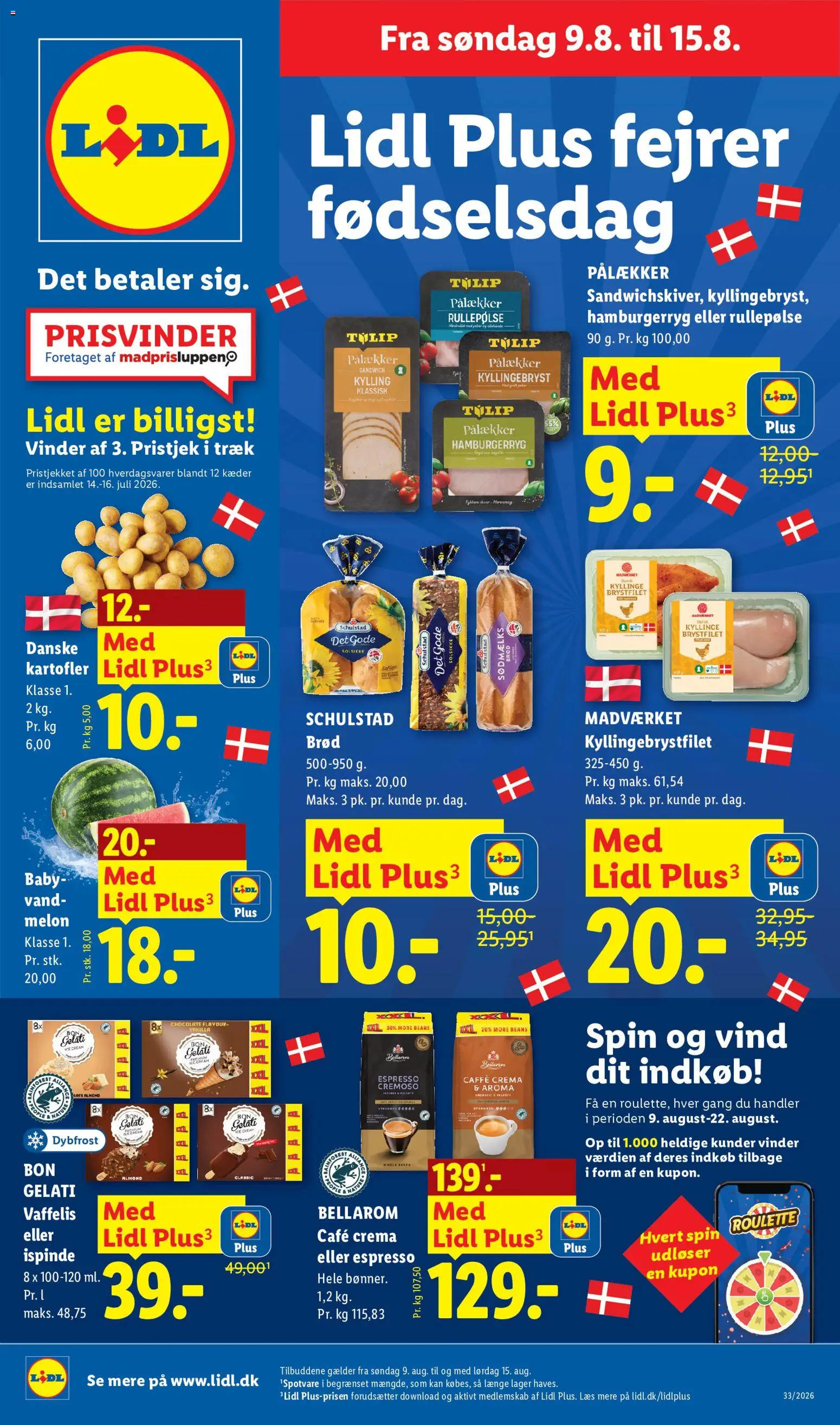 Lidl tilbudsavis – gyldig fra 09/08/2026 | Side: 14 | Produkter: Snacks, Oliven, Søm