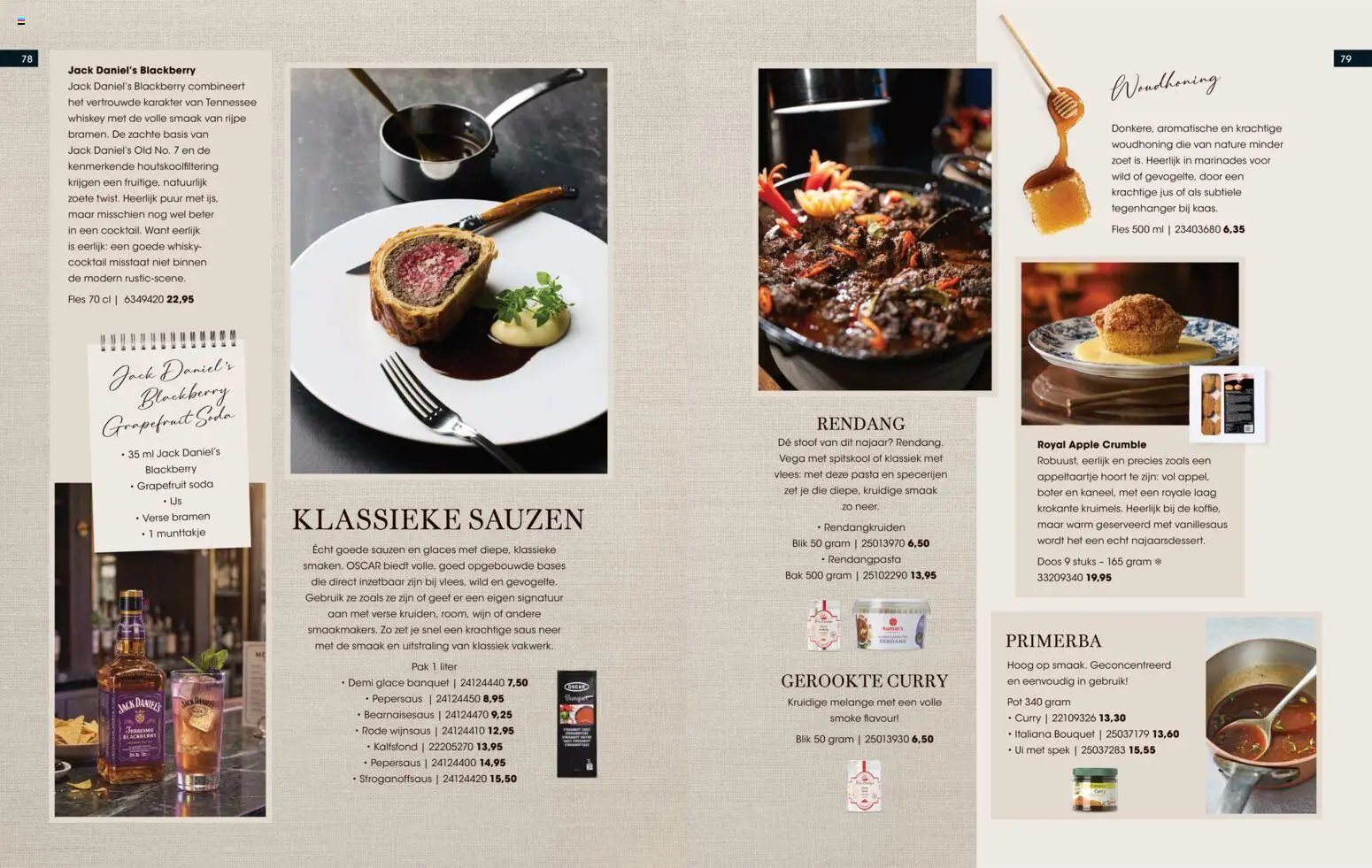 {H1} | Pagina: 40 | Producten: Sauzen, Spitskool, Ijs, Jack Daniel’s