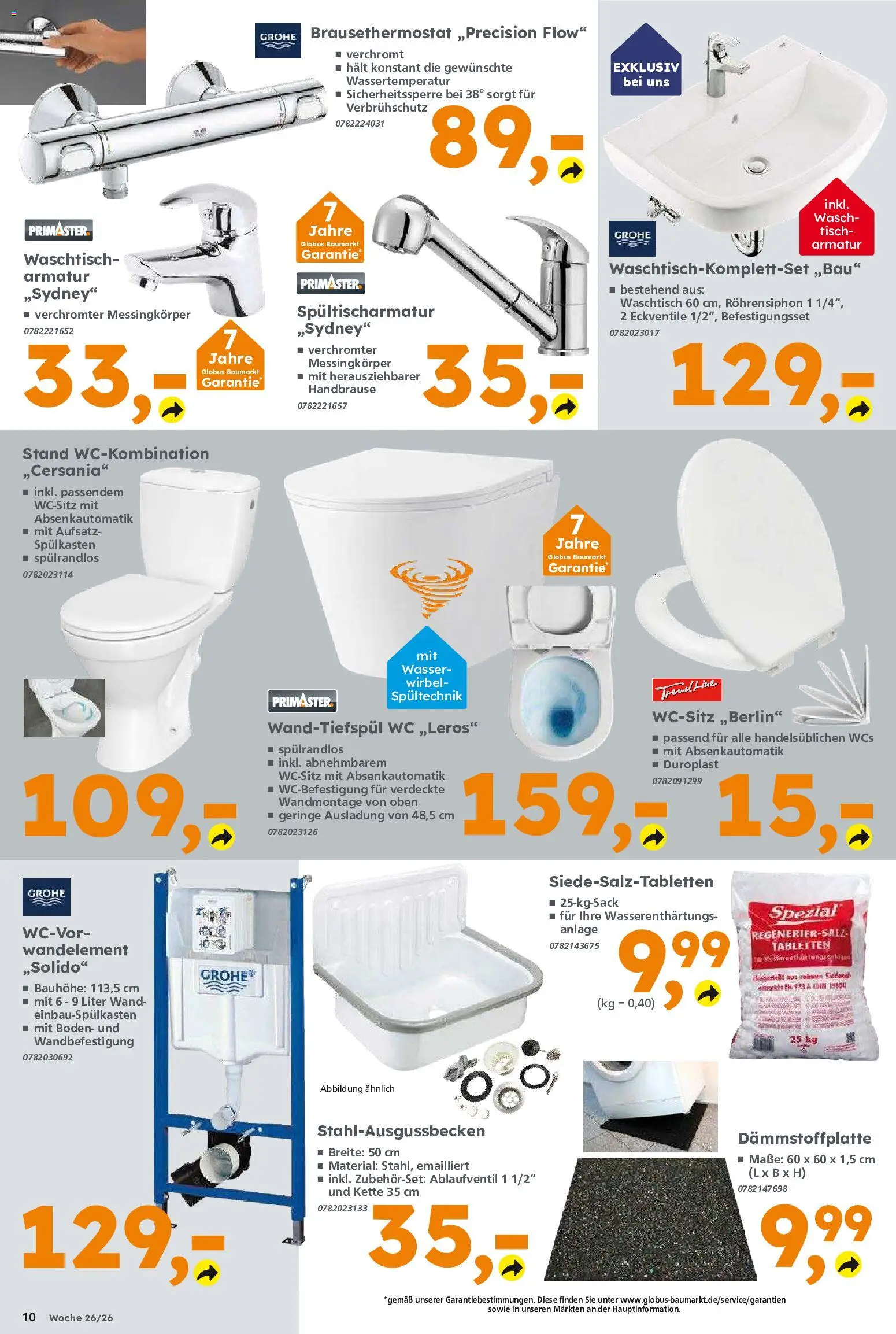 Globus Baumarkt Prospekt – gültig ab 22.06.2026 | Seite: 10