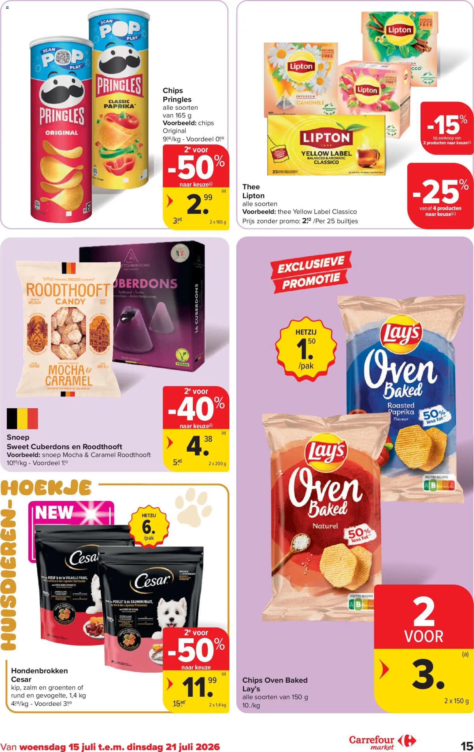 {H1} | Pagina: 15 | Producten: Zalm, Thee, Paprika, Groenten