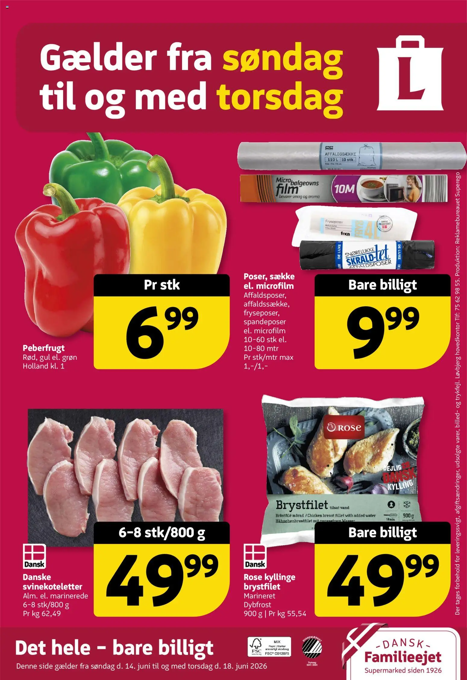Løvbjerg tilbudsavis – gyldig fra 12.06.2026 | Side: 32 | Produkter: Peberfrugt