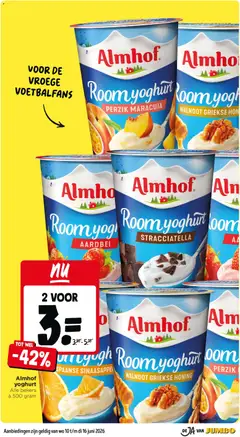Jumbo folder week 24 - Voorbeeld van een folder van Jumbo, geldig van 10.06.2026 | Pagina: 31 | Producten: Yoghurt, Room, Aardbei
