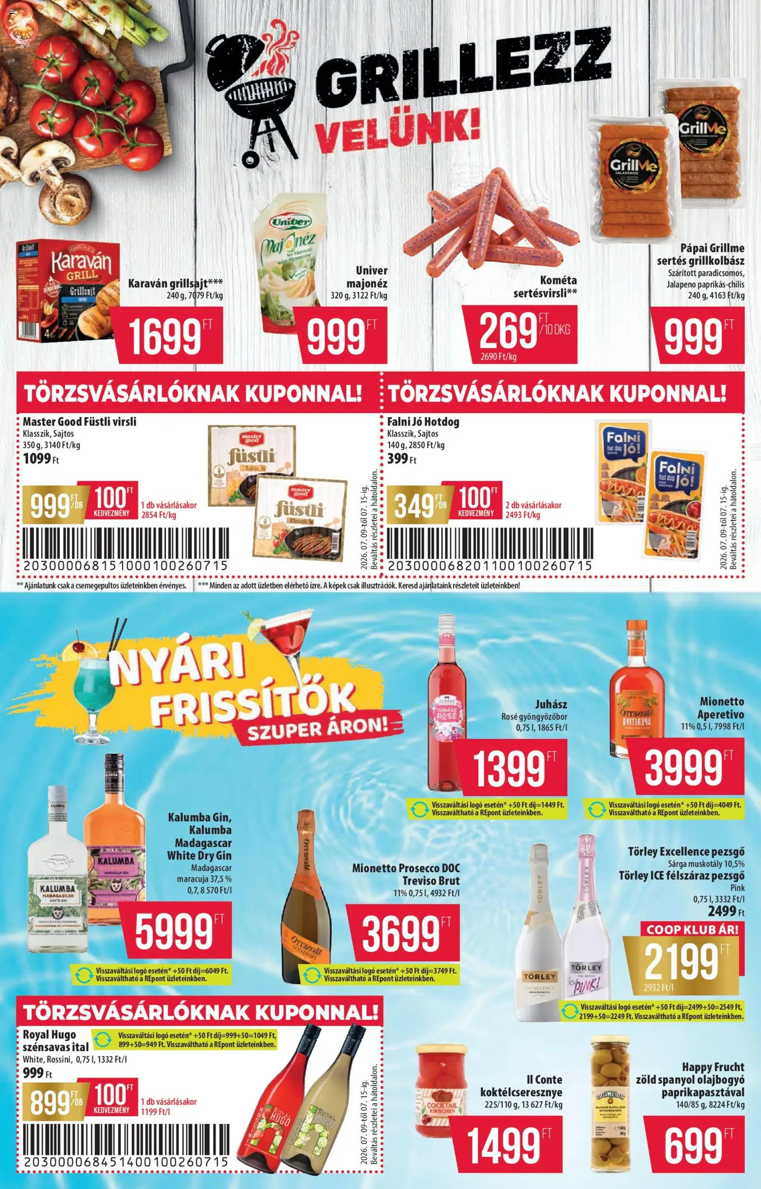 COOP akciós ujság - amely érvényes a következő dátumtól: 09.07.2026 | Oldal: 4