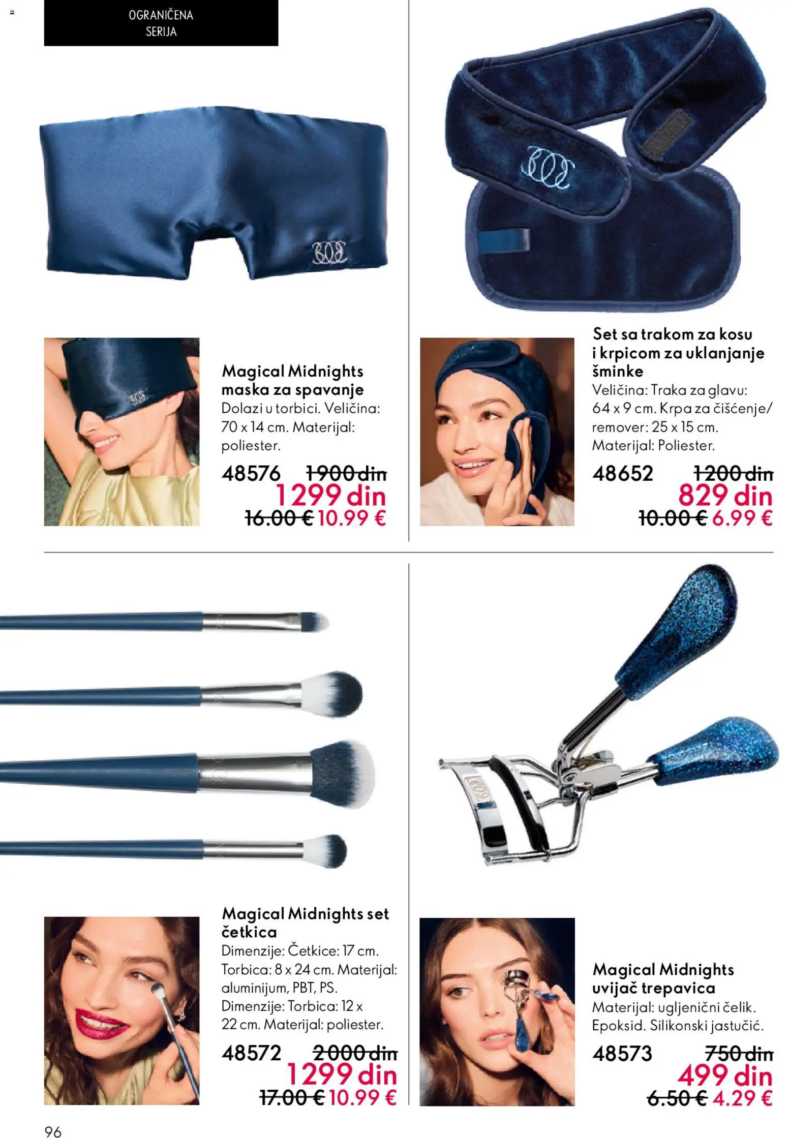 Oriflame katalog - važi od 01.04.2026 | Strana: 96 | Proizvode: Maska