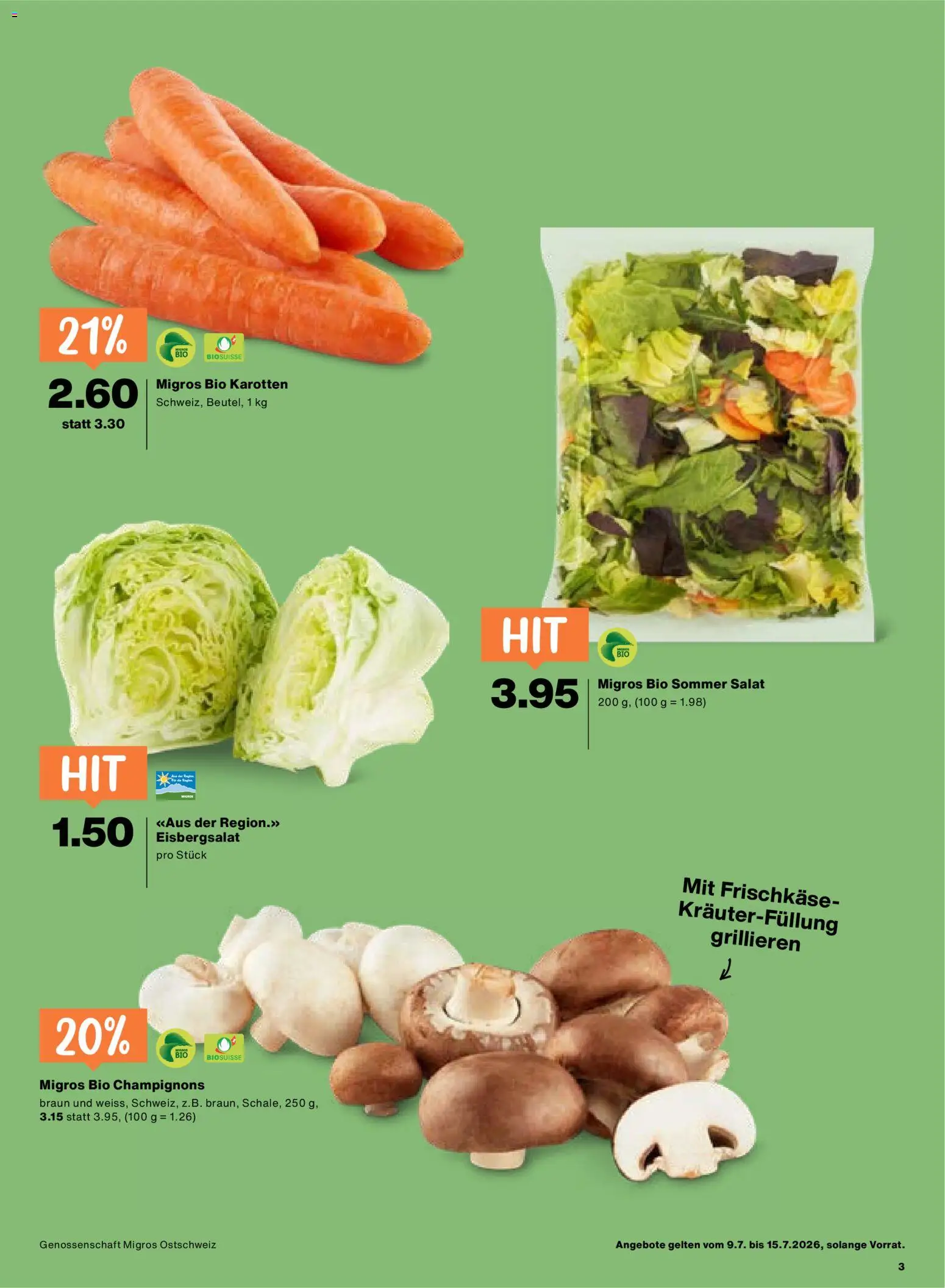 Migros aktionen – gültig ab 09.07.2026 | Seite: 3