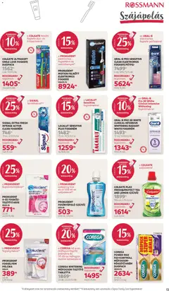 Rossmann akciós újság - amely érvényes a következő dátumtól: 2026.09.21. | Oldal: 15