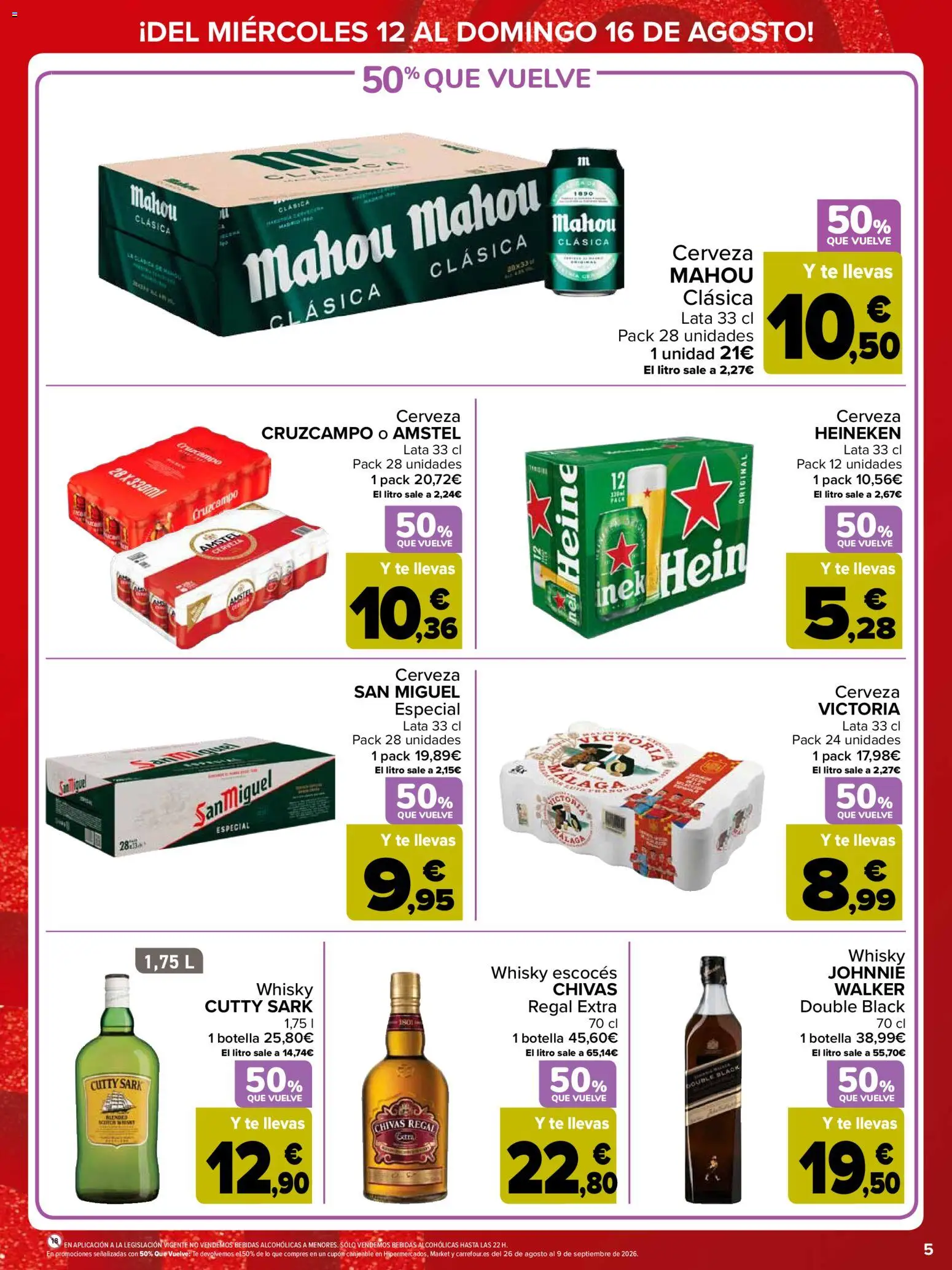 Carrefour Precio Imbatible │ válido desde el 12/08/2026 | Página: 5
