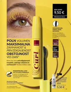 Avon katalog akcije – veljaven od 01.08.2026 | Stran: 35 | Izdelki: Maskara
