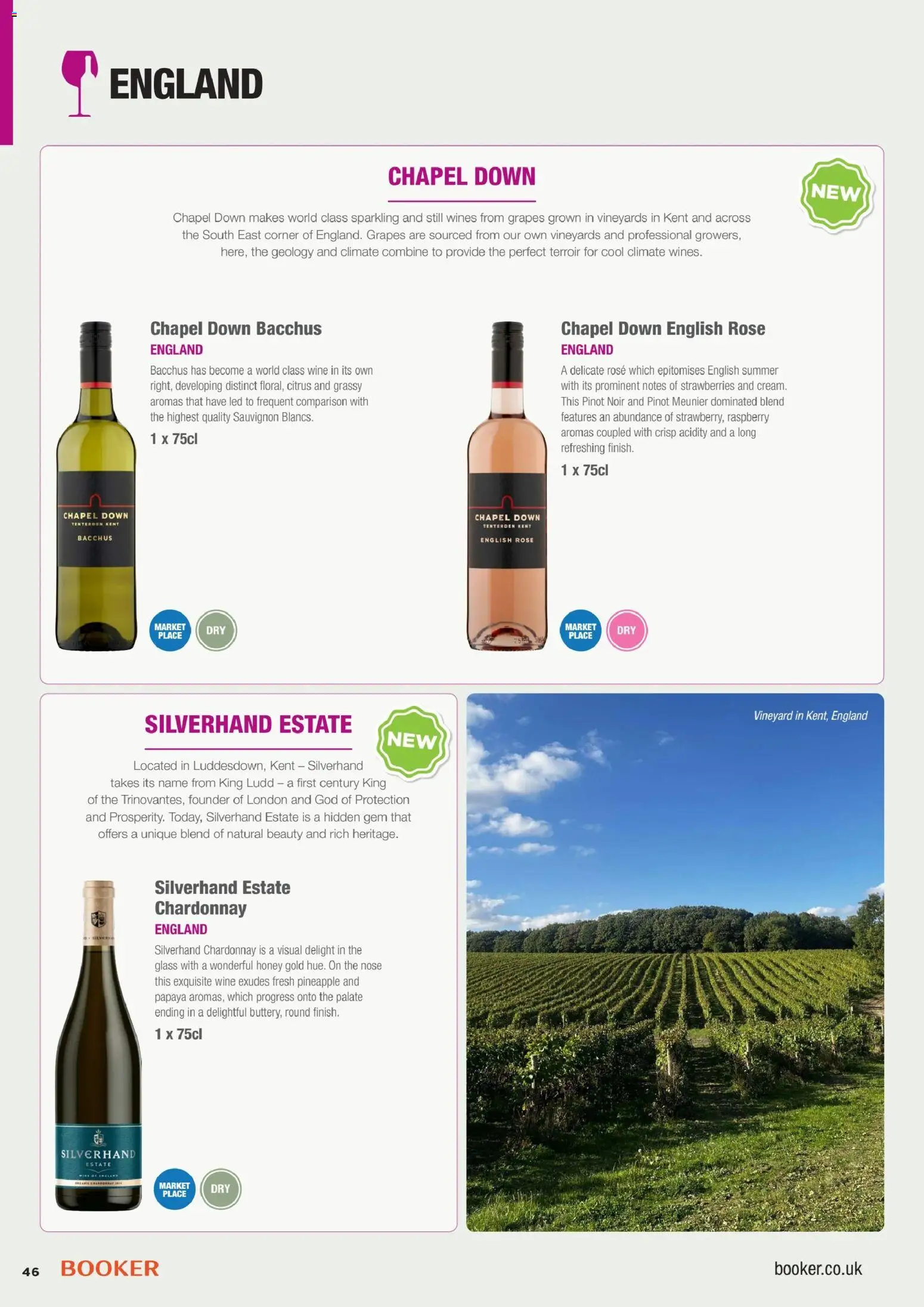 {H1} | Page: 46 | Products: Hamburger, Wine, Pineapple, Strawberries