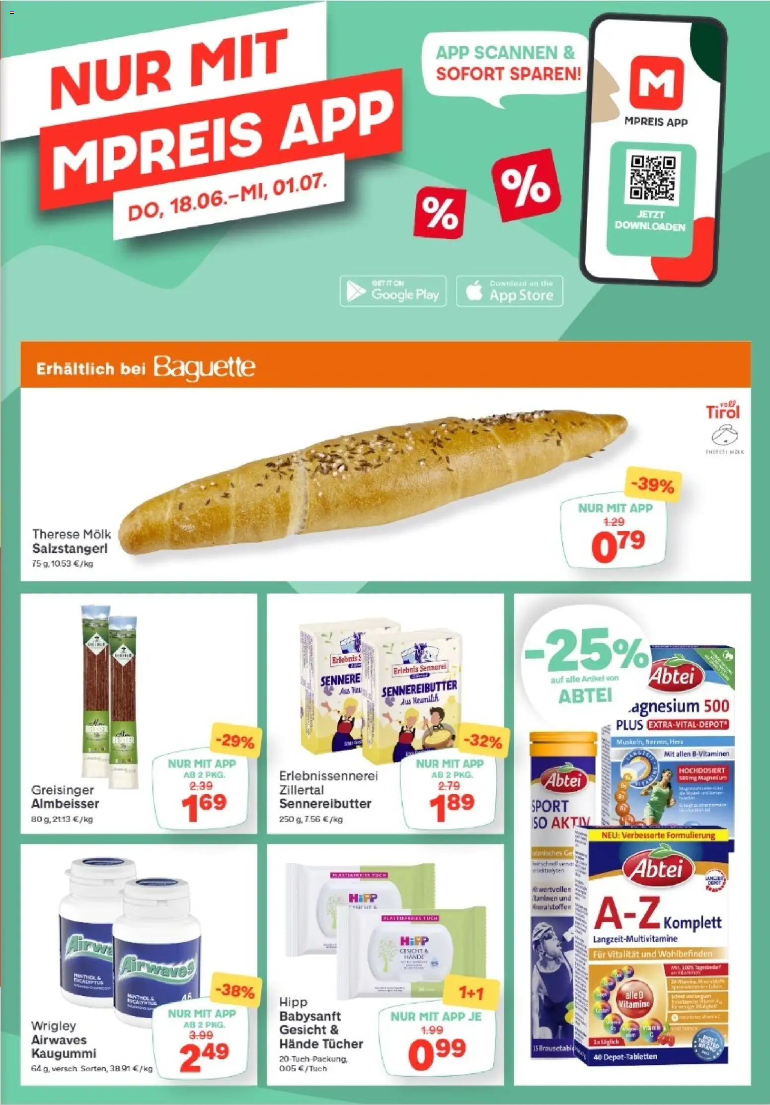 MPREIS Altenmarkt im Pongau gültig ab 18.06.2026 | Seite: 13 | Produkte: Jääkaappipakastin