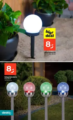 Pogląd oferty "Dealz gazetka - Festiwal lamp solarnych" - ważna od 16.04.2026 | Strona: 2 | Produkty: Lampa solarna, Lampa